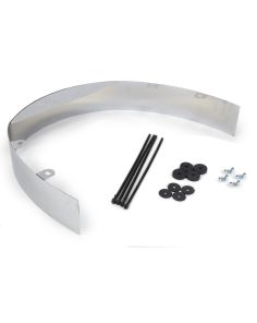 3in Wide Chrome Fan Shroud TRANS-DAPT 9453