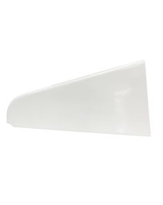 Midget Left Arm Guard White TRIPLE X RACE COMPONENTS MID-BW-0037