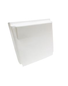 Midget Dash Inside The Rail White TRIPLE X RACE COMPONENTS MID-BW-5448