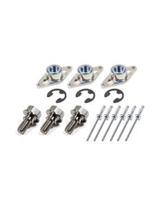 Wheel Cover Retainer Kit 1-3/8 TI Bolt 3-Pack TRIPLE X RACE COMPONENTS SC-WH-7841