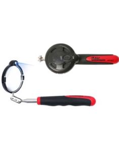 2 3/8 Lighted Inspection Mirror  telescopes from 6 3/4