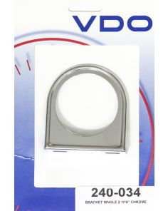 Chrome One Hole 2-1/16in Mount Bracket VDO 240-034