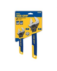 2PC ADJUSTABLE WRENCH SET 6" & 10" Vise Grip 2078700