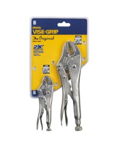 2 PC ORIGINAL LOCKING PLIERS SET Vise Grip 37
