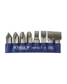 Vim Tools IMPACT-8 8 Piece Replacement Bit Set