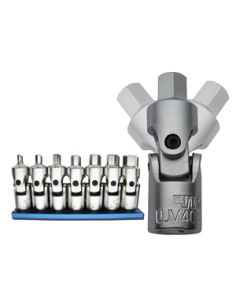 U Joint Metric Hex Driver Set