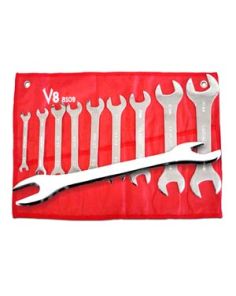 9 Piece Metric Super Thin Wrench Set V8  INC 8109