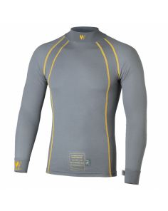 Base Layer Top X-Small SFI3.3 & FIA Cool Grey WALERO 400017CGXS