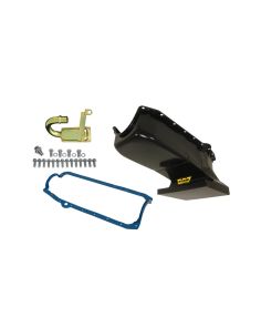 SBC 6qt Oil Pan Kit Black 67 CHEVY II 58-79 WEIAND 5018WND