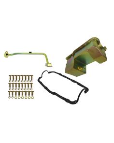 7qt Oil Pan Kit RR Sump SBF 351W 79-93 Zinc WEIAND 5039WND