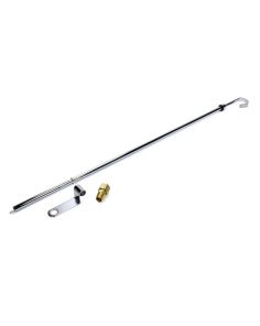 Engine Oil Dipstick Kit SBF In-Pan Chrome WEIAND 5899WND