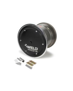 15 X 14 Wide 5 XL 5in BS Bead-Loc w/Black Cover WELD RACING 559-5455BC-6
