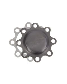 Wide 5 Front Dust Cap Black WINTERS 5094BK