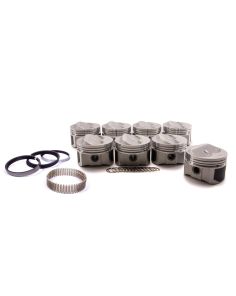 SBC Domed Piston Set 4.060 Bore +8cc WISECO-PRO TRU PTS502A6