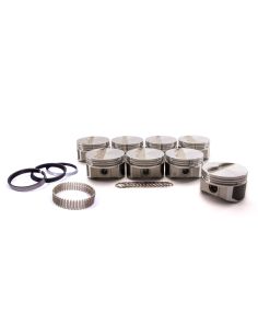 SBC F/T Piston Set 4.030 Bore -5cc WISECO-PRO TRU PTS503A3