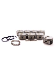 SBC F/T Piston Set 4.030 Bore -5cc WISECO-PRO TRU PTS504A3