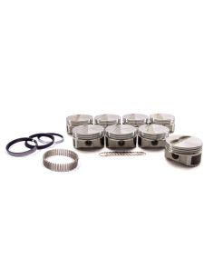 SBC F/T Piston Set 4.060 Bore -5cc WISECO-PRO TRU PTS504A6
