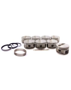 SBC F/T Piston Set 4.030 Bore -5cc WISECO-PRO TRU PTS505A3
