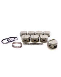 SBC Dished Piston Set 4.030 Bore -15cc WISECO-PRO TRU PTS508A3