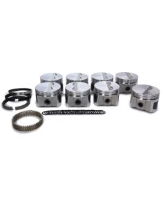BBM Flat Top Piston Set 4.350 Bore -4cc WISECO-PRO TRU PTS531A3