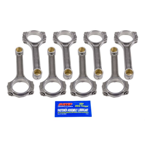 SBC 4340 Forged I-Beam Rods 6.000 w/ARP2000 SCAT ENTERPRISES 2-ICR6000-7/16A