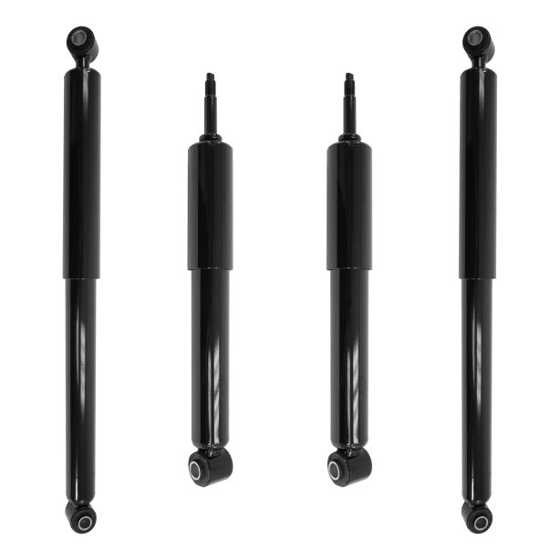 Unity Automotive 4-216010-256020-001 Front & Rear Shock Absorber Kit For 1994-2002 Dodge Ram 3500 RWD Excludes Solid Front Axle