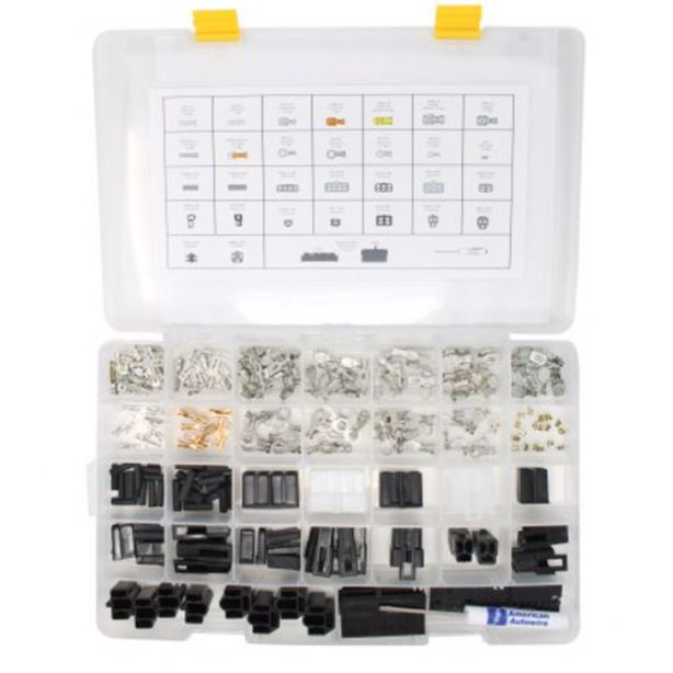 Professional Grade Termi nal & Connector Kit AMERICAN AUTOWIRE 510643