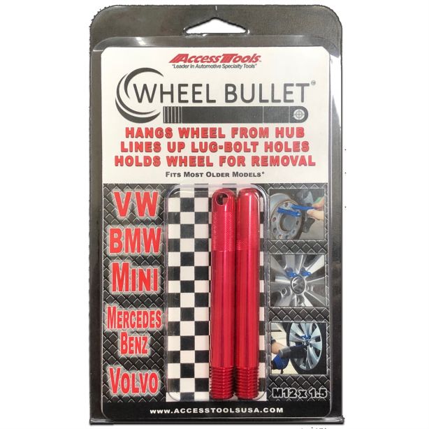 Wheel Bullet 2-Pack 12x1.5 Access Tool WB2-1215RED
