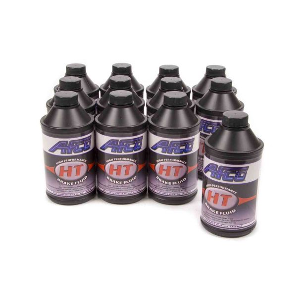 Brake Fluid HT 12oz (12) AFCO RACING PRODUCTS 6691902