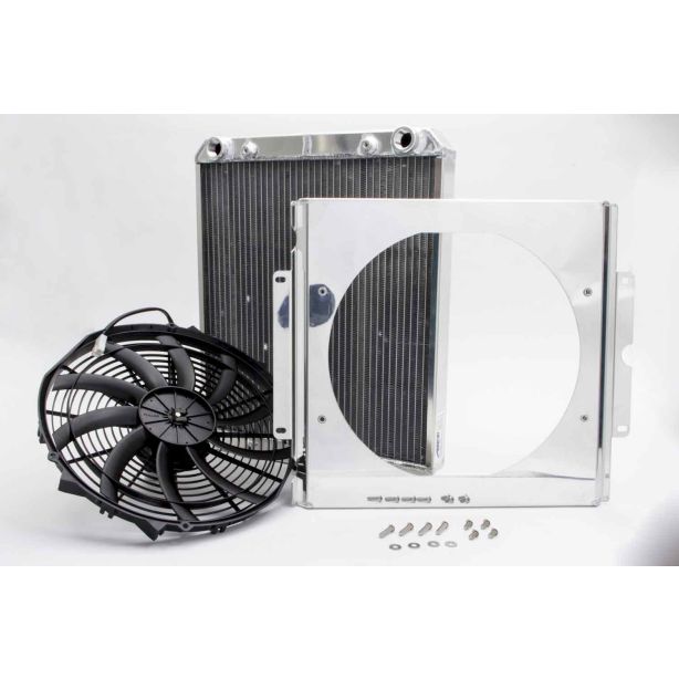 Dragster Radiator w/ Fan and Shroud AFCO RACING PRODUCTS 80108N