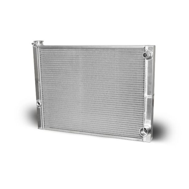 Ford Radiator 20in x 27.5in Double Pass -16an AFCO RACING PRODUCTS 80185NDP-16