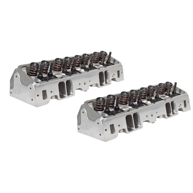 SBC 180cc Street Heads 65cc S/P w/ Heat Riser AIR FLOW RESEARCH 916