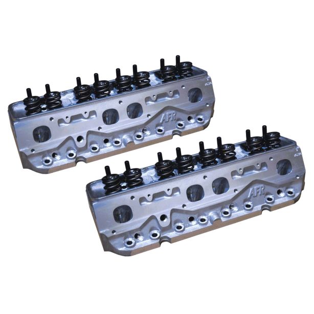SBC 227cc CNC Alum Heads Eliminator Race 65cc A/P AIR FLOW RESEARCH 1124