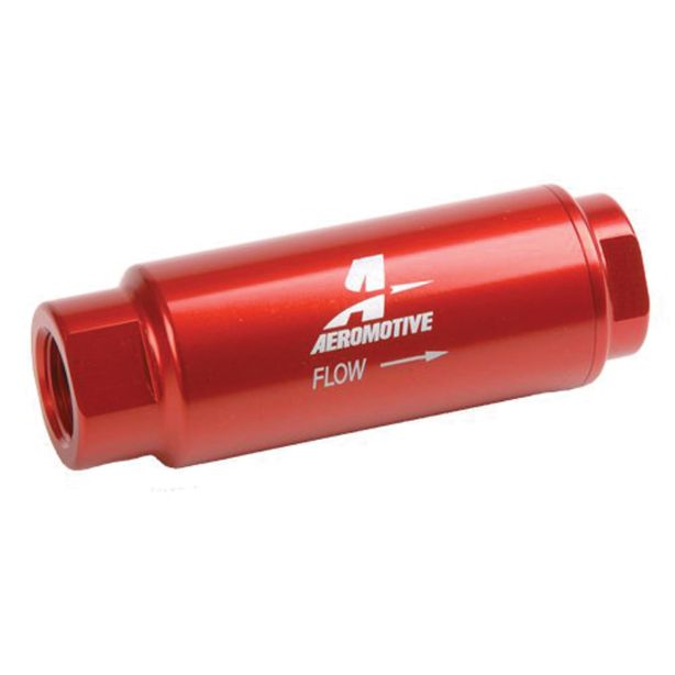 Fuel Filter w/40-Micron Fabric Element AEROMOTIVE 12303