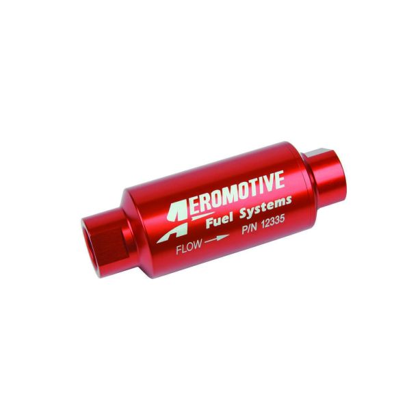 Fuel Filter - 40 Micron - S/S Element w/10an AEROMOTIVE 12335