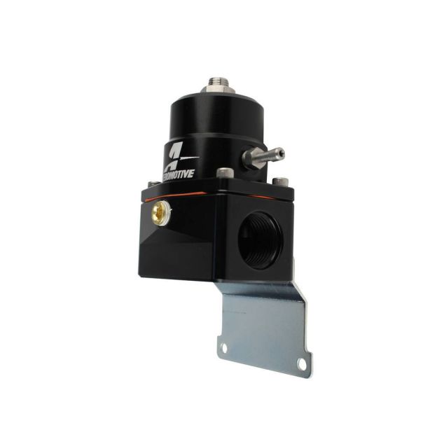 Adj EFI Regulator w/2 10an Inlets - Black AEROMOTIVE 13128