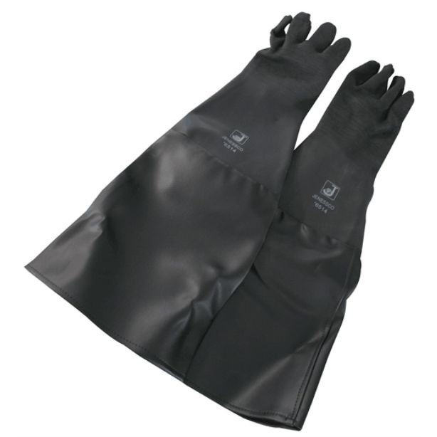GLOVE BLK 1PR SNDBLST ALC Keysco 11640CS
