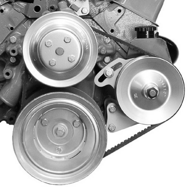 SBC LWP P/S Brkt for Canister Pump ALAN GROVE COMPONENTS 402L