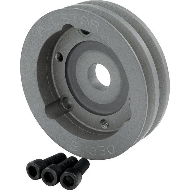 Crank Pulley 2 Groove 4.750in Dia ALLSTAR PERFORMANCE ALL31030