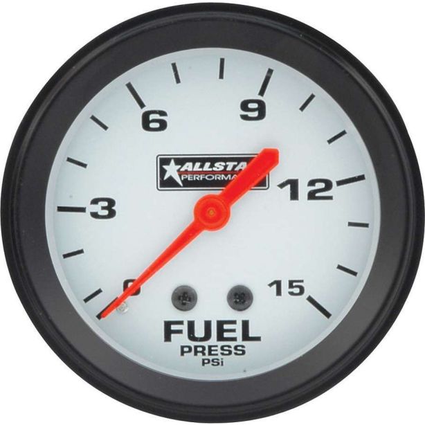 ALL Fuel Pressure Gauge 0-15PSI 2-5/8in ALLSTAR PERFORMANCE ALL80098