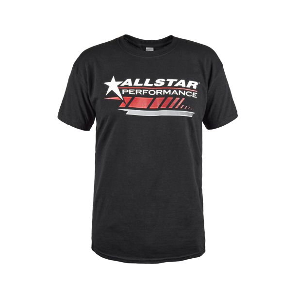 ALLSTAR PERFORMANCE ALL99903M Allstar T-Shirt Black w/ Red Graphic Medium