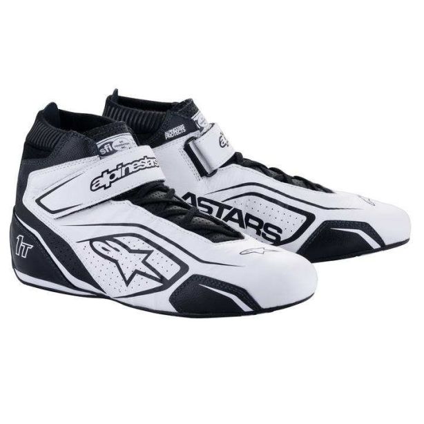 ALPINESTARS USA 2710122-21-11 Shoe Tech-1T V3 White / Black Size 11