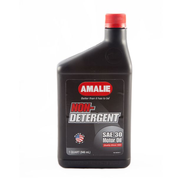Non Detergent Motor Oil 30W Case 12 x 1 Quart AMALIE 160-60536-56