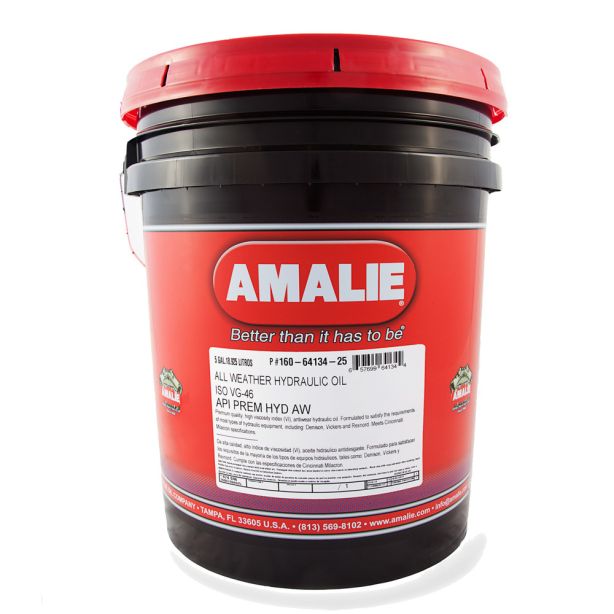 All-Weather Hydraulic Oil 46 - 5 Gallon Pail AMALIE 160-64134-25