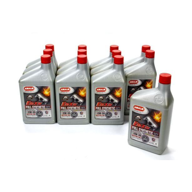 Elixir Full Synthetic 0w30 Case 12 x 1 Quart AMALIE 160-65716-56