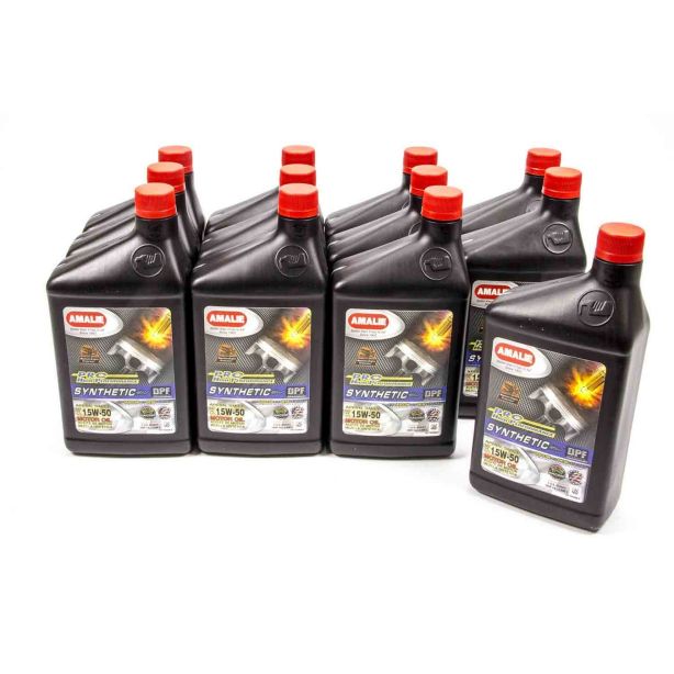 PRO HP Syn Blend 15w50 Oil Case 12x1Qt AMALIE 160-75636-56