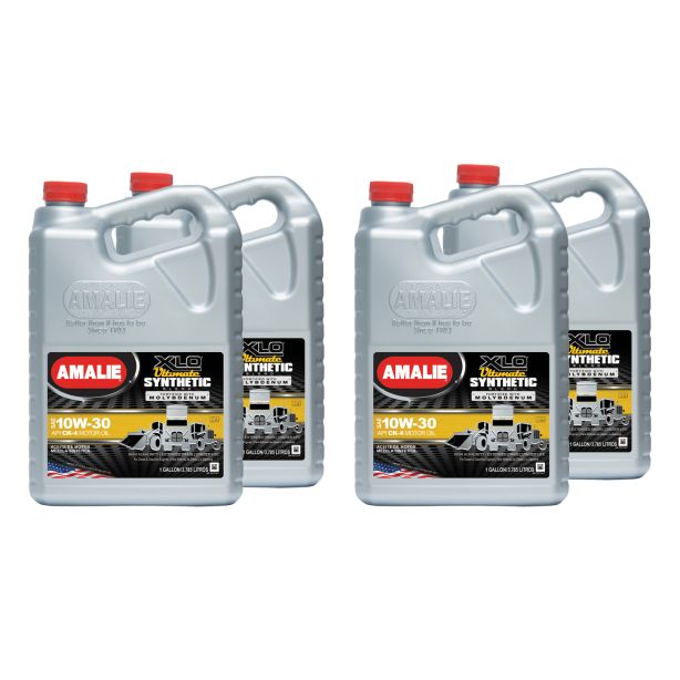 XLO Ultimate Synthetic Blend 10w30 Case 4x1 Gal AMALIE 160-79177-36