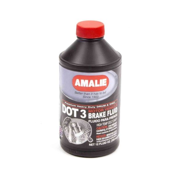 Dot 3 Brake Fluid 12 Oz  AMALIE AMA65031-92