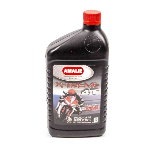 X-treme 4T SG Motorcycle Oil 10w40 1Qt AMALIE AMA72676-56