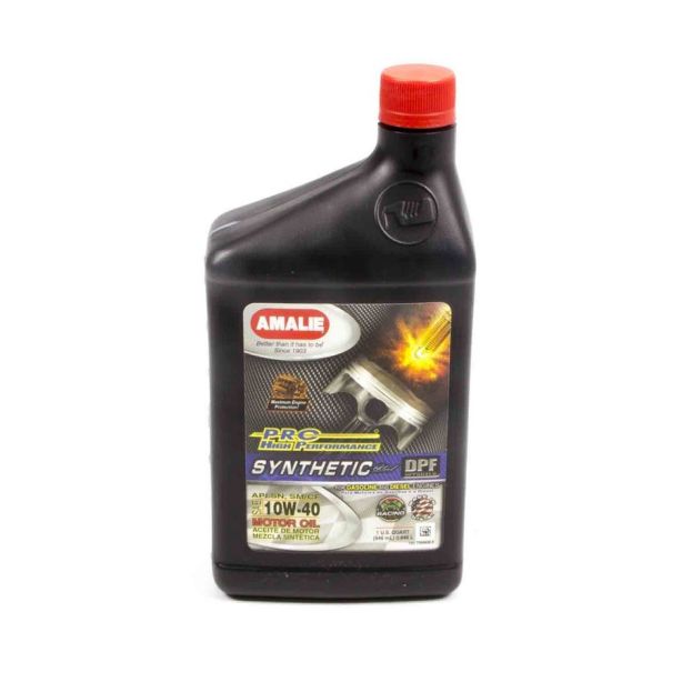 PRO HP Syn Blend 10w40 Oil 1Qt AMALIE AMA75686-56